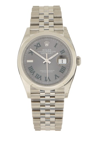 Rolex Wimbledon Stainless Steel  Datejust 126200 36mm - WGACA