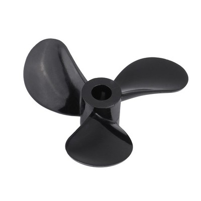 1pair Remote Control Ship Parts 3 Blades Plastic RC Boat Outboard Propellers Set