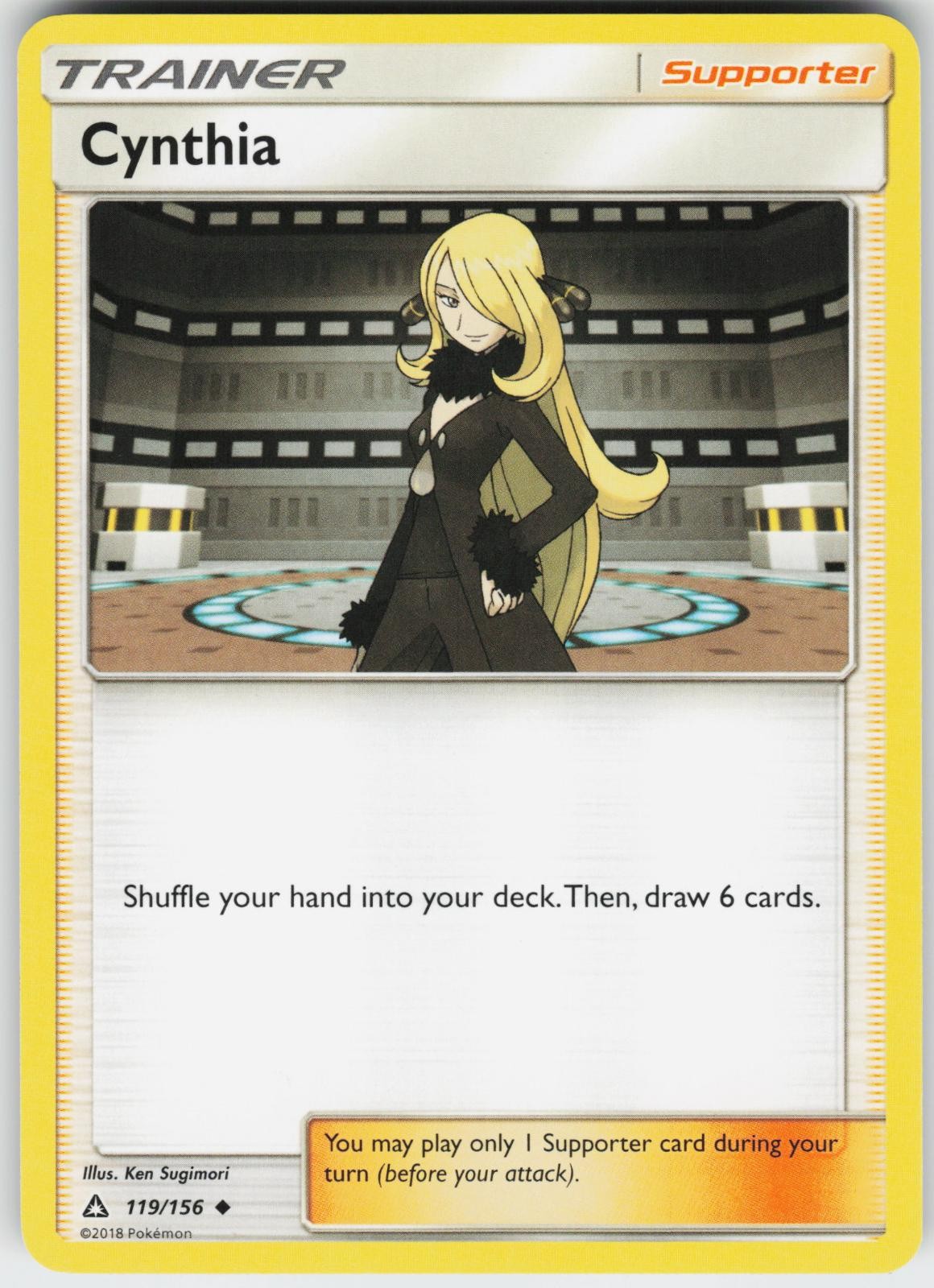 CYNTHIA 119/156 UC NEAR MINT