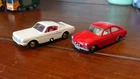 Vintage Matchbox regular wheels Ford Mustang & VW 1600