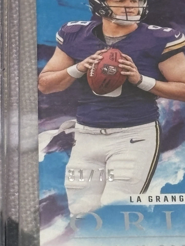 Lote de tarjetas de novato J.J. McCARTHY 2024. 26 tarjetas Prizms, óptica, parches, numeradas Foto 4 de 4