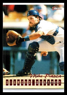 1994 O-Pee-Chee Diamond Dynamos Twenty-First Century Stars Mike Piazza HOF