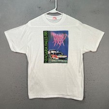 Vintage 1988 Niagara Falls Grand Prix IMSA Nissan GTP Racing T Shirt White XL