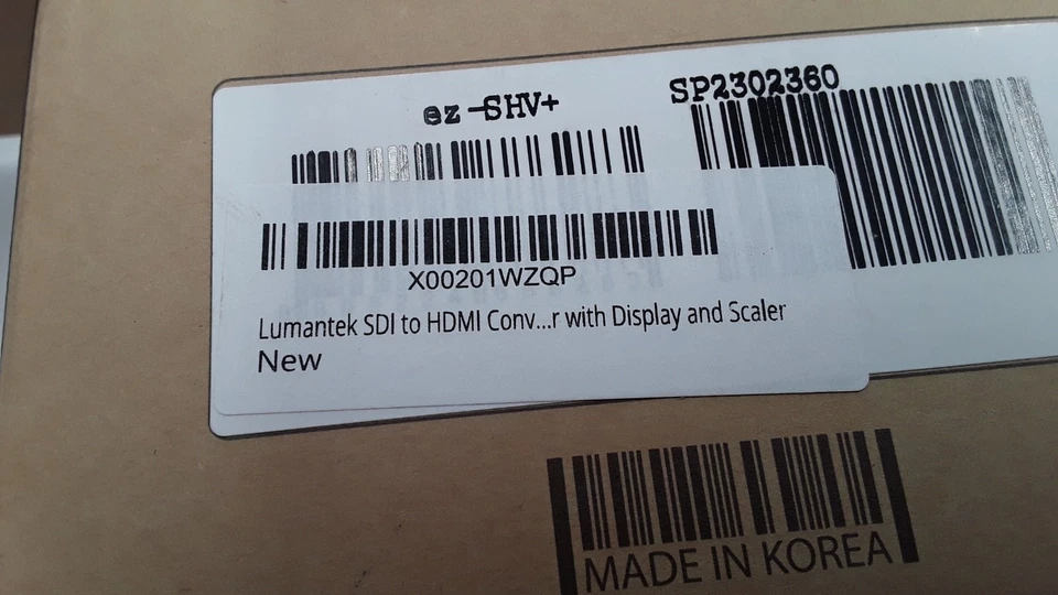 Lumatek SDI to HDMI Converter with Display and Scaler - Image 2 of 4