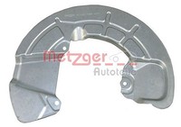 Metzger Spritzblech, Bremsscheibe Vorderachse Links FüR Volvo