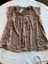 Daniel Rainn Naira Twin Print Short Sleeve Bl...