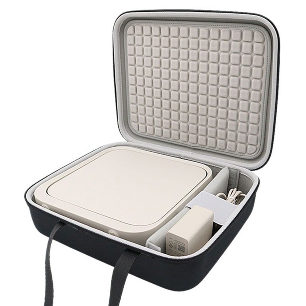 Compact EVA Storage Bag for XGIMI Z9X 4K Projector with Removable Dividers