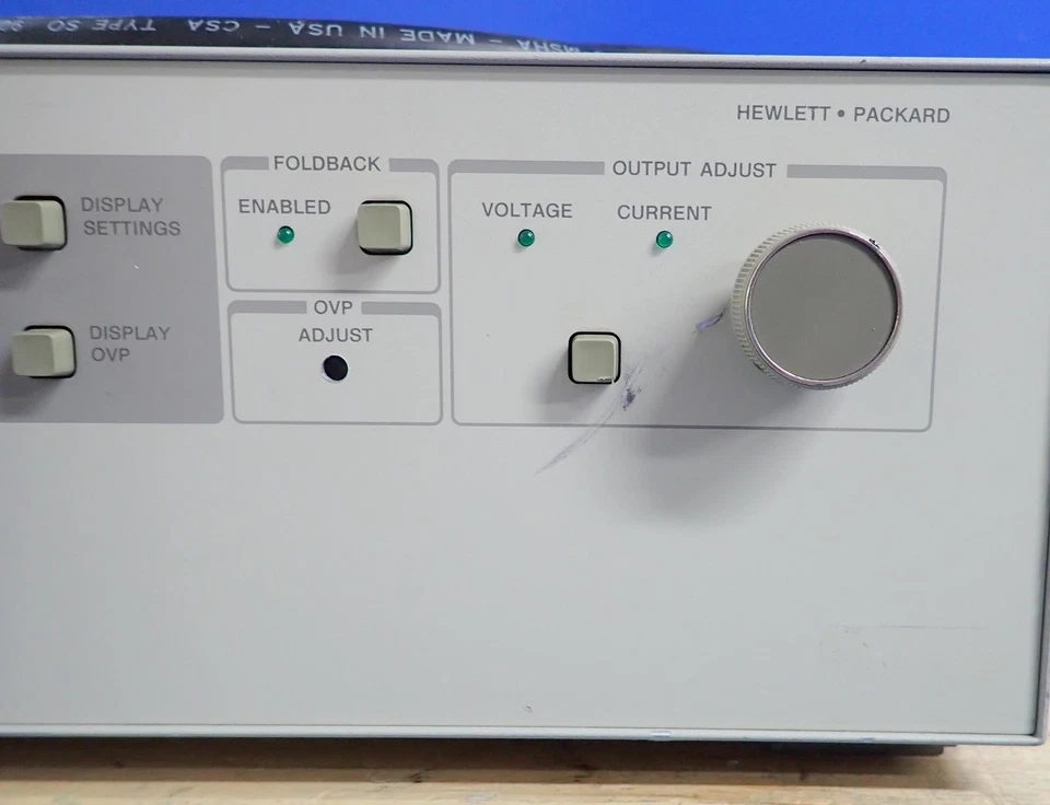 HP 6031A 0-20VDC 0-120A 1000W Power Supply | Load Tested! - Image 4 of 4