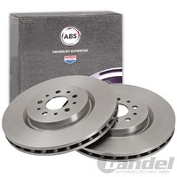 2X A.B.S. Bremsscheiben 305Mm Vorne Passend FüR Alfa Romeo 147 156 GTV Spider