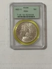1883-O $1 Morgan Silver Dollar PCGS MS64— Strong Luster — Certified Key Type