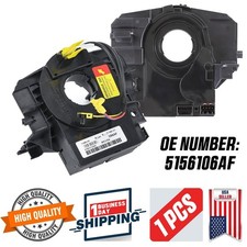 Steering Wheel Clock Spring + Angle Senor 5156106AF For 2007-18 Jeep Wrangler JK