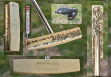CUSTOM L.A.B. GOLF B.2 Putter Heavy Head / 73* Lie 34.25" LAB / Ornate Engraved