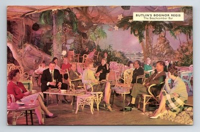 Butlins Ferienlager: Bognor Regis. The Beachcomber Bar. Erschienen 1963.
