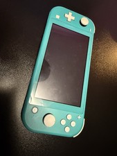 Nintendo Switch Lite Turquoise Blue Console With 128gb Micro SD Card