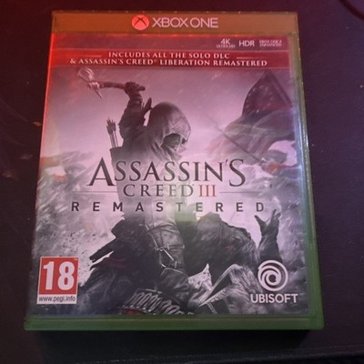 Assassins Creed III Remastered with Liberation Xbox One Brand New 