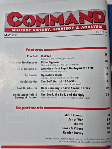 Command magazine, various issues, XTR Corp, GC, magazine only - Picture 3 of 23