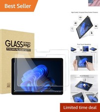 Ultra-Thin 2 Pack Surface Go Screen Protectors - 9H Hardness  Bubble Proof