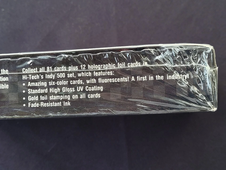 1993 Hi-Tech Indy Racing Cards Factory Sealed Box - Image 4 of 4
