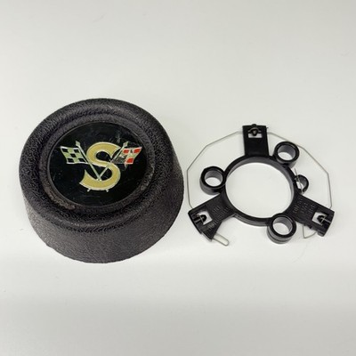 Superior Industries Steering Wheel Center Cap Horn Button Gold S, Retainer 86182