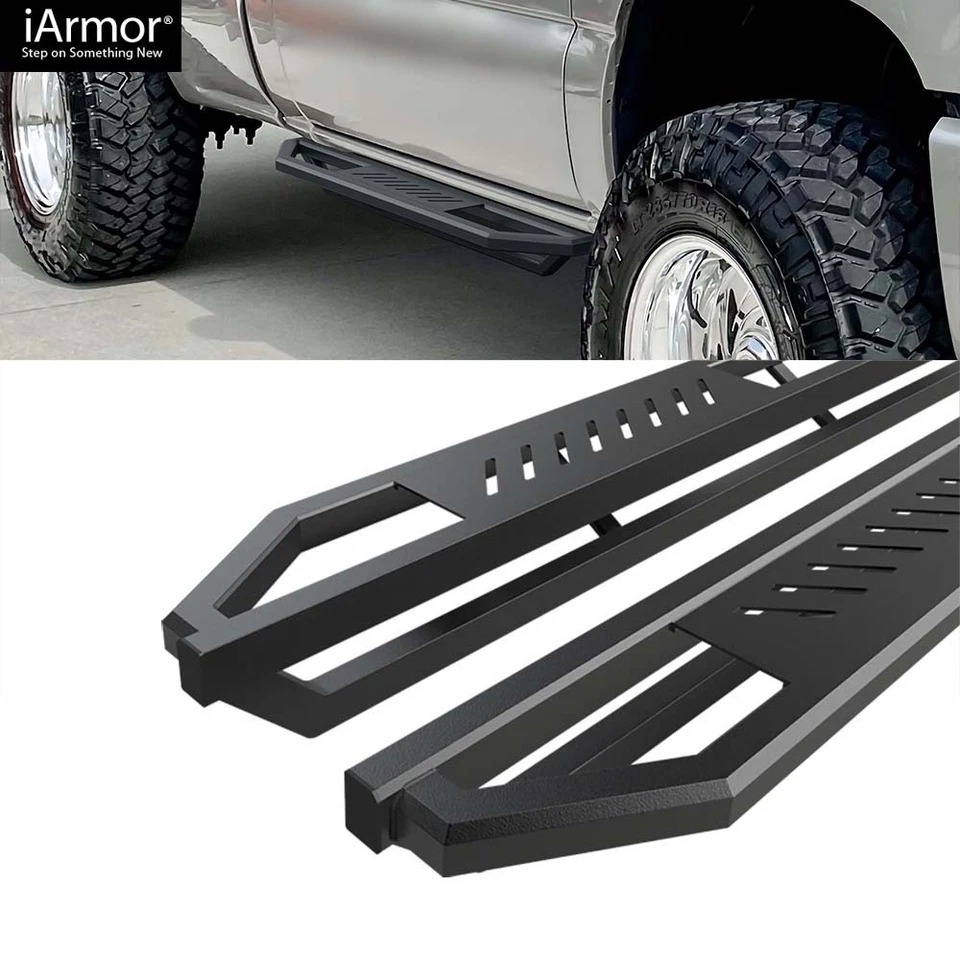 iArmor 6.5in Off-Road Style Nerf Bars Fit 99-07 Silverado Sierra Regular Cab Foto 2 de 4