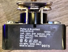 Potter&Brumfield PRD-3DY0-12 General Purpose Electromechanical Relay. 12V. D.C.