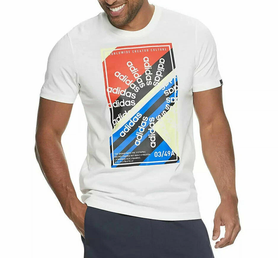 adidas graphic tee mens