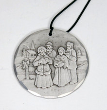 Wendell August - Carolers - Aluminum metal Christmas ORNAMENT