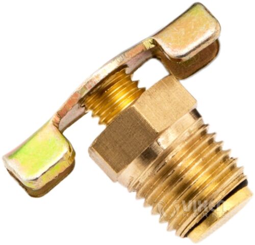 VÁLVULA DE DRENAJE DE CABINA DE ALA/PETCOCK 1⁄4"" F/BOCINA DE AIRE/SUSPENSIÓN TANQUES VXA7010 - Imagen 2 de 3