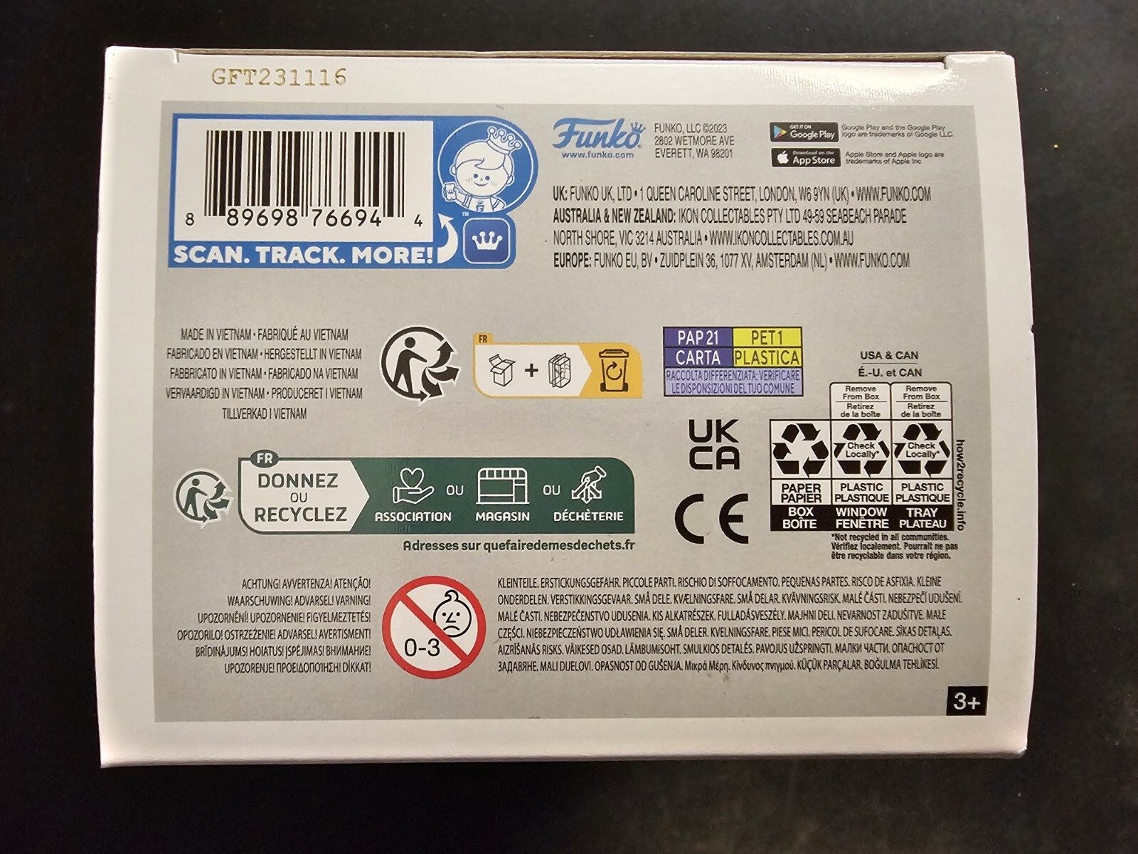 Funko Pop KONG 1547 (Godzilla X Kong The New Empire) 2024 TargetCon