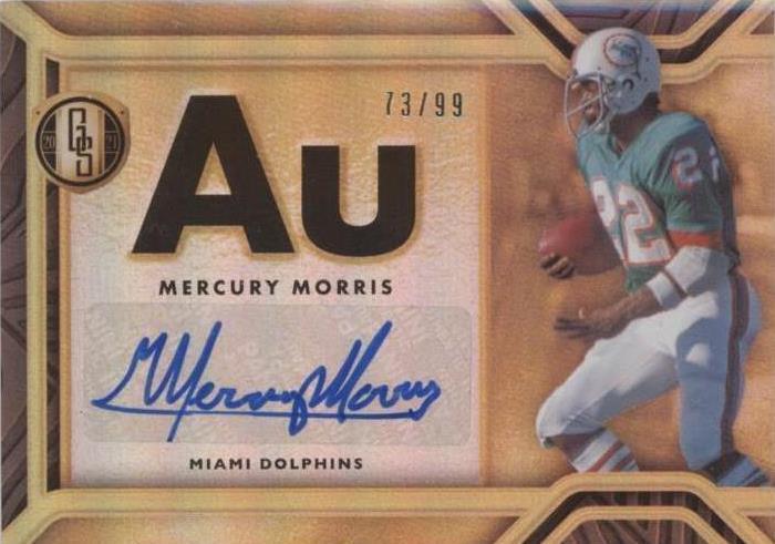 2021 Panini Gold Standard - Au Autographs Mercury Morris #AU-MM /99 (AU