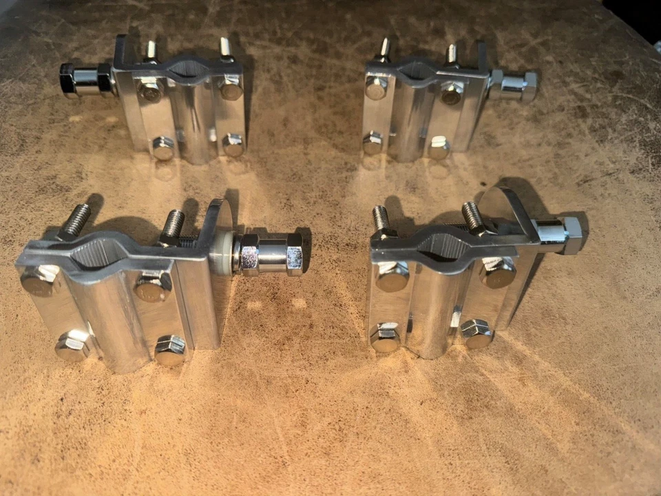 4 cb radio antena espejo montaje soporte perno jamón fm barco marina ENORME LOTE Foto 2 de 4