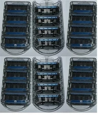 24 Refills Fit Schick Quattro Titanium Trimmer Personna Razor 5 Blades Cartridge