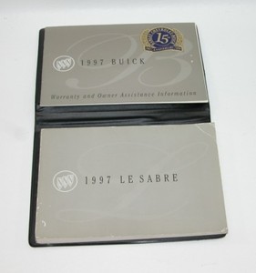1997 Buick Lesabre Fabrica Original Owners Manual Libro Cartera 42 Ebay