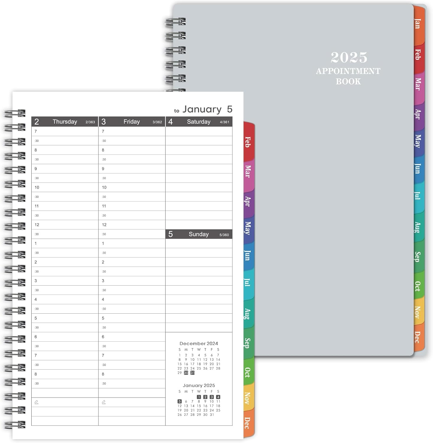2025 Appointment Book - Weekly Appointment Book & Planner - Jan 2025 - Dec 2025,