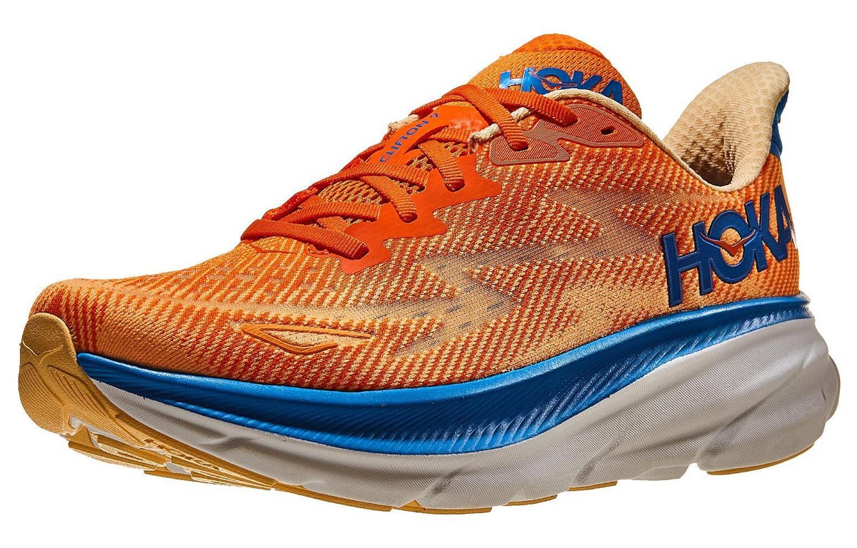 Hoka One One Clifton 9 Low Vibrant Orange Impala - 1127895-VOIM | eBay