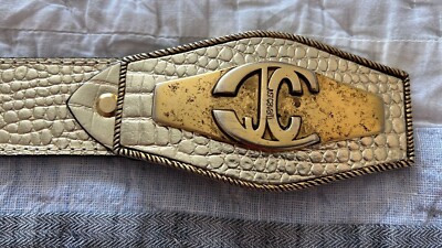Women Just Cavalli leather Belt. Very rare colors size M & S 