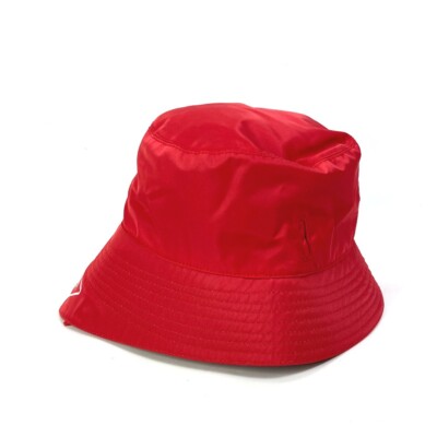 PRADA 2HC280 triangle logo fisherman hat bucket hat bob hat  display picture 3