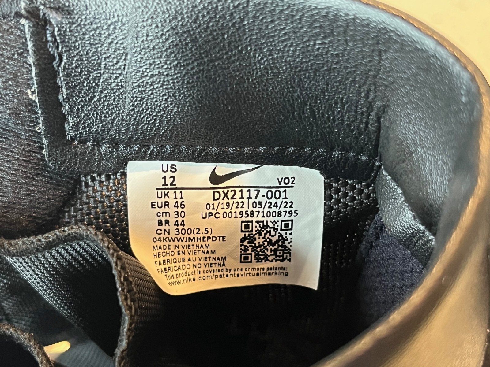 Nike DX2117-001 SFB B1 Tactical Boots Triple Black Miliary Combat Mens Size 12 image 7