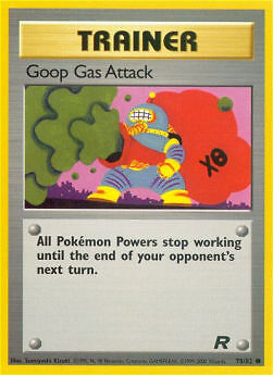Pokémon Goop Gas Attack TR-78 Common Englisch Played