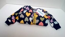 Carter's Blanket Sleeper Oeko-Tex 6 Months Colorful Hearts Soft Fleece