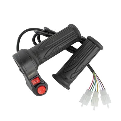 Universal Throttle 12-72V Three Speed Throttle with Reverse Twist Throttle wi...