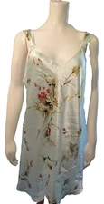 Madison & Max Intimate Women's Floral Nightwear Gown Satin Silky Size XL