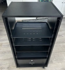 NavePoint Frame Server Rack Network Server Rack Adjustable 4 Wheel(PICK UP ONLY)