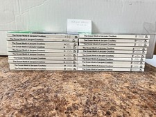 The Ocean World of Jacques Cousteau 20 Vol Hardcover Book Set 1973 Danbury Press