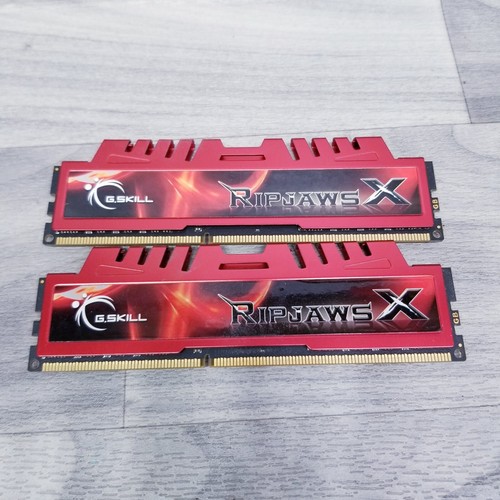 G.Skill Ripjaws X 8GB (4GBx2) PC3-12800 DDR3-1600 RAM F3-12800CL9D-8GBXL - Picture 3 of 4