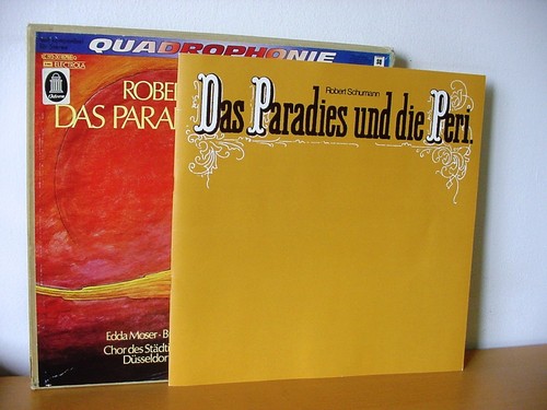 ROBERT SCHUMANN "Das Paradies Und Die Peri" German SQ QUADRAPHONIC (EMI 1C 193 - Picture 4 of 4