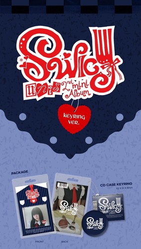 K-POP UNIS 2º Mini Álbum LLAVERO SWICY Versión Aleatoria Tarjeta QR + Llavero + Cadena + Tarjeta P. - Imagen 2 de 10