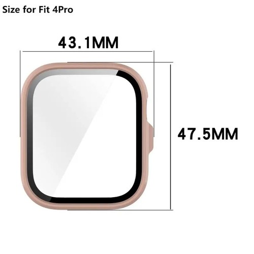 Coque en Verre pour Huawei Watch Fit 4/4 Pro Fit 3 PC Protecteur d'écran Coque Rigide - Photo 6 sur 29