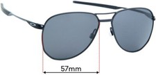 SFx Replacement Sunglass Lenses fits Oakley Contrail OO4147 - 57mm Wide