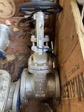 Powell 6" Class 150 Gate Valve Carbon Steel Flanged